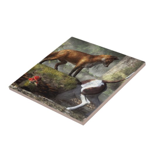 Outfoxed Fliese (Seite)