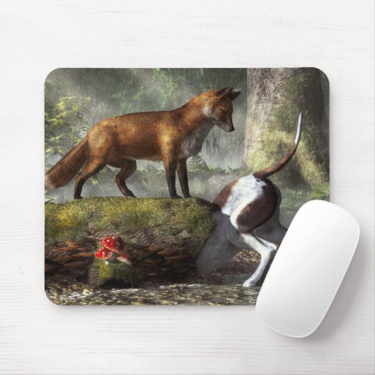 Outfoxed Mousepad (Mit Mouse)