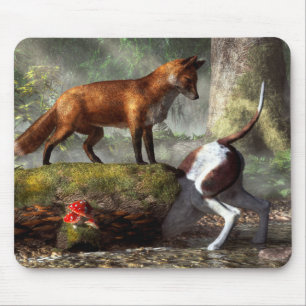 Outfoxed Mousepad