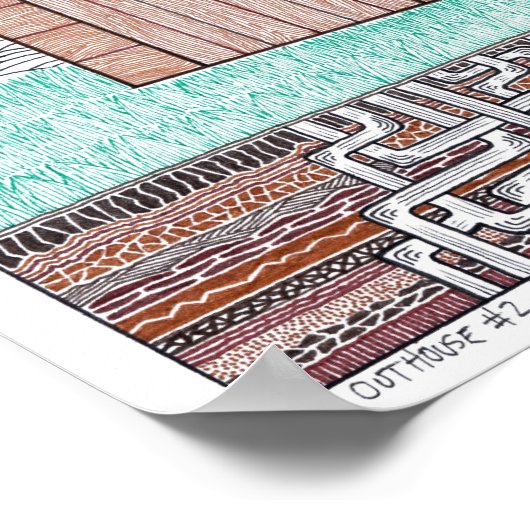 Outhouse #2 Poster (Ecke)