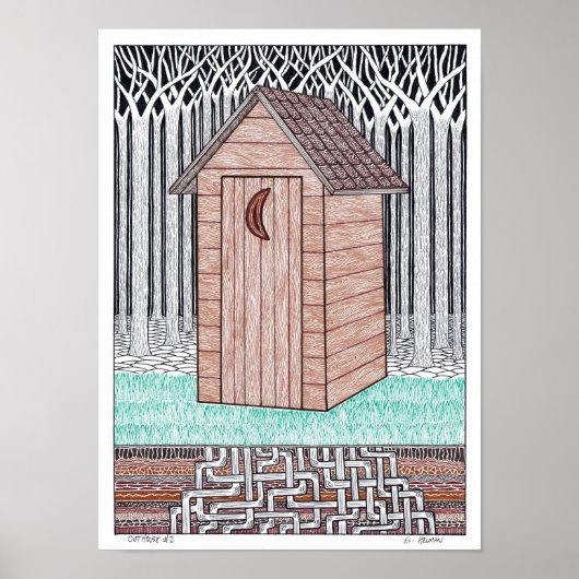 Outhouse #2 Poster (Vorne)