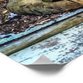 Outhouse - Badezimmer Dekoration "Achten Sie darau (Ecke)