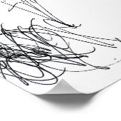 Outhouse, Gemfield, Nevada Poster (Ecke)