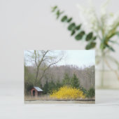 Outhouse Postkarte 2 (Stehend Vorderseite)