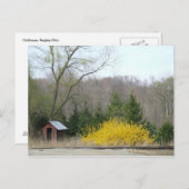 Outhouse Postkarte 2 (Vorne/Hinten)