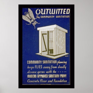 Outhouse überlistet poster
