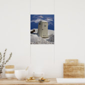 OutHouse WiFi ~ Druck Poster (Küche)
