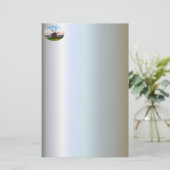 Outhouse Windmill Briefpapier (Stehend Vorderseite)