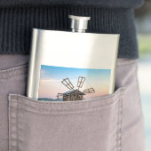 Outhouse Windmill Flachmann (Beispiel)