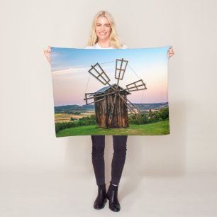 Outhouse Windmill Fleecedecke