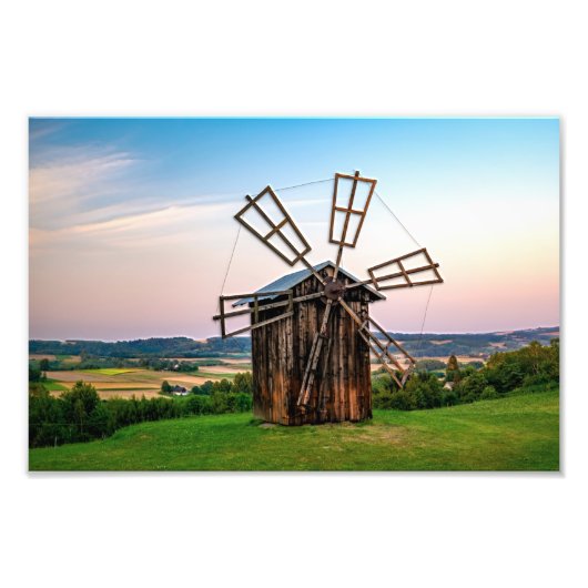 Outhouse Windmill Fotodruck (Vorne)