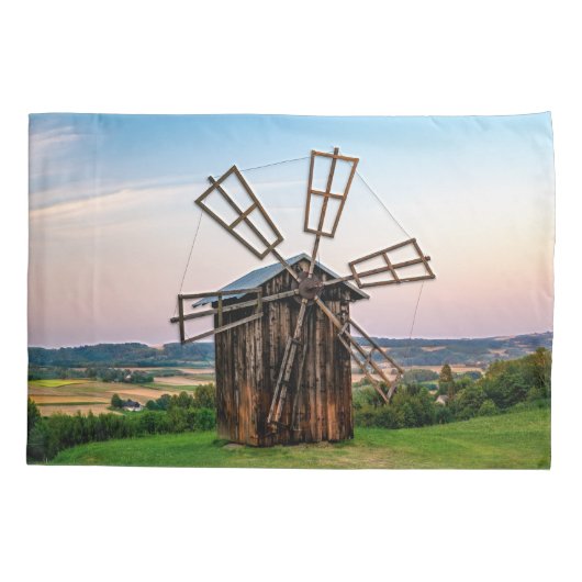 Outhouse Windmill Kissenbezug (Rückseite)