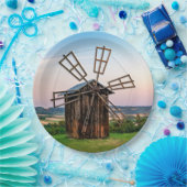 Outhouse Windmill Pappteller (Party)