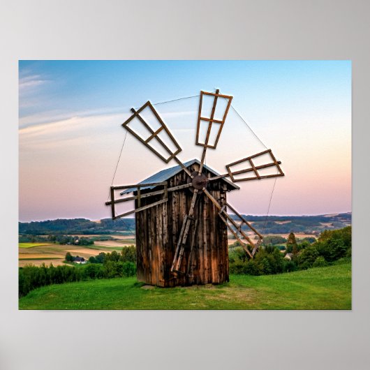 Outhouse Windmill Poster (Vorne)