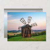 Outhouse Windmill Postkarte (Vorne/Hinten)