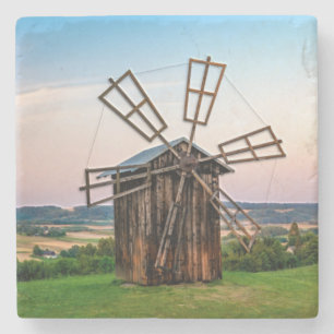 Outhouse Windmill Steinuntersetzer