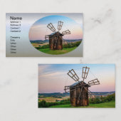 Outhouse Windmill Visitenkarte (Vorne/Hinten)