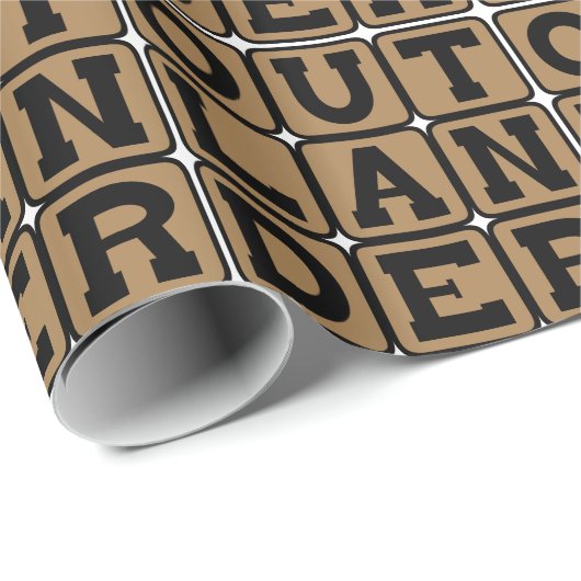 Outlander, Ausländer oder Fremder Geschenkpapier (Rolleneckpunkt)