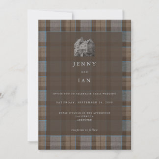 Outlander Lallybroch Tartan Einladung