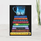 Outlander Liebhaber Essential T-Shirt  Karte (Vorderseite)