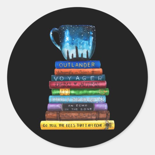 Outlander Lover Essential T Shirt Runder Aufkleber (Vorderseite)