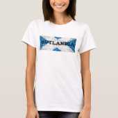 Outlandia Scottish-Flagge T-Shirt (Vorderseite)