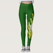 Outlands Hirsch - Goldalternative Leggings (Vorderseite)