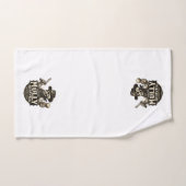 Outlaw Barbershop Towel Handtuch (Handtuch)