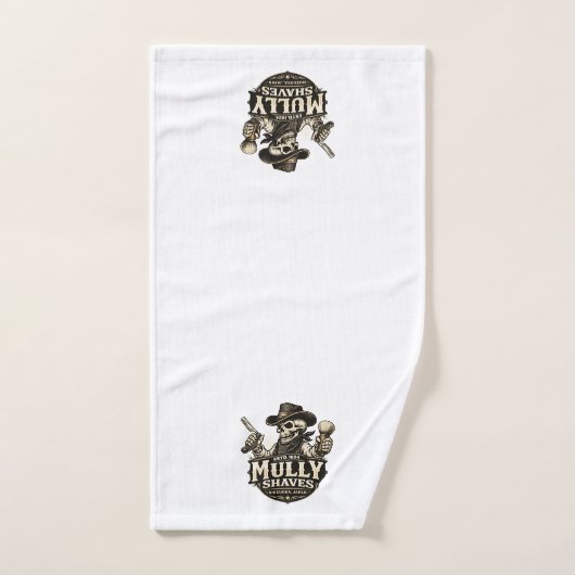 Outlaw Barbershop Towel Handtuch (Handtuch)
