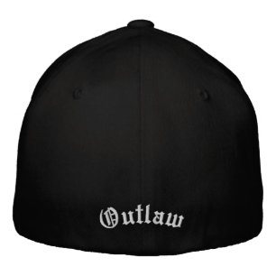 Outlaw-Baseballkappe Bestickte Baseballkappe