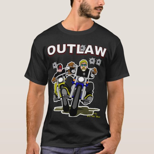 OUTLAW BIKERS T-Shirt (Vorderseite)