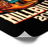 Outlaw Hillbilly 2024 US-Wahltag Cowboy Shoes Poster (Ecke)