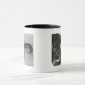 Outlaw Jesse James Portrait Fotograf Tasse (Zentrum)