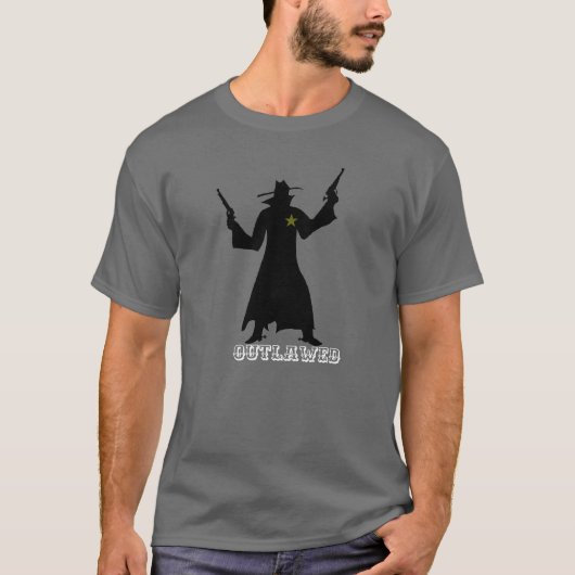 Outlaw-Tee-Hemd T-Shirt (Vorderseite)