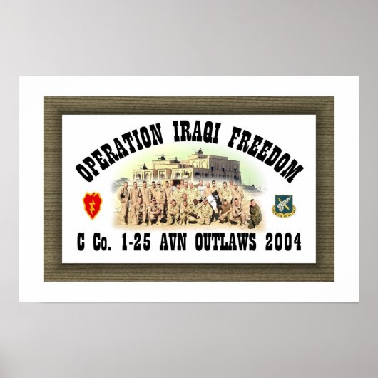 OUTLAWS 1-25 AVN POSTER (Vorne)