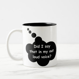 OutLoudVoice Zweifarbige Tasse