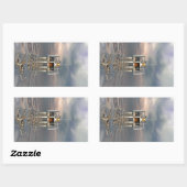 Outpost Rechteckiger Aufkleber (Blatt)