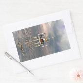 Outpost Rechteckiger Aufkleber (Umschlag)