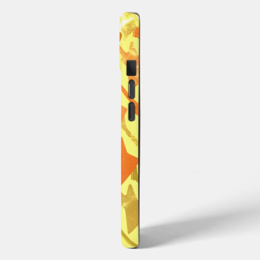 Outragefarben Cool wenig verblasste Gitarrenrocker Case-Mate iPhone Hülle (Rückseite / Links)