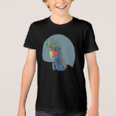 Outrageous cockatoo Tri-Blend shirt (Vorderseite)
