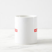 Outrageure Briefmarke Kaffee Tasse (Mittel)