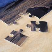 Outrigger Canoe bei Sunset auf der großen Insel Ha Puzzle (Seite)