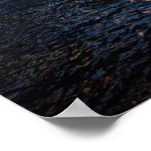 Outrigger Canoes Hanalei Bay Poster (Ecke)
