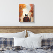 Outro Planeta Leinwanddruck (Insitu (Schlafzimmer))