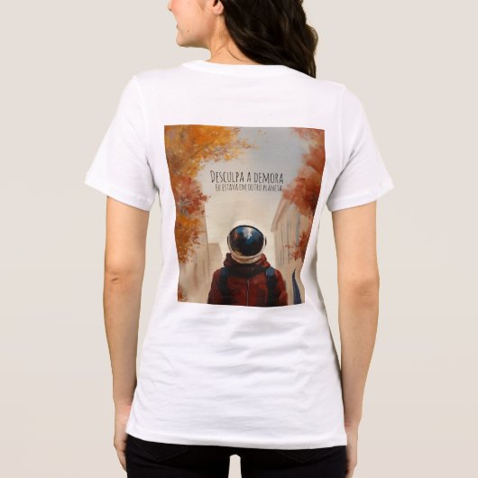 Outro Planeta Tri-Blend Shirt (Rückseite)