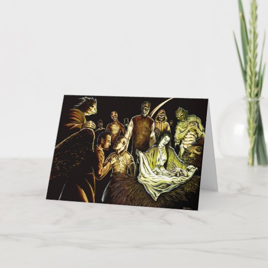 Outshined Gruß-Karte Karte (Vorderseite)