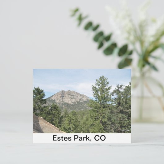Outside Estes Park Postkarte (Stehend Vorderseite)
