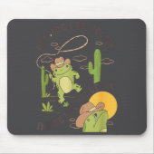 Outside I Be Hootin Inside I Be Hollerin Funny Cac Mousepad (Vorne)