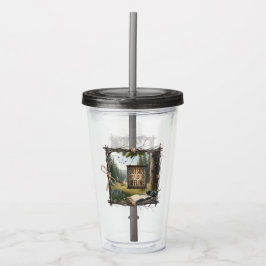 Outside Is the New Offline – Nature Escape Tumbler Acryltrinkbecher