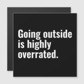 Outside ist ein hochgradig überbewerteter Cooler G Magnetkarte (Vorne/Hinten)